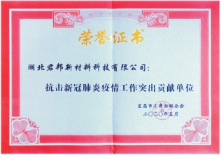 宜昌市抗击新冠疫情工作突出单位